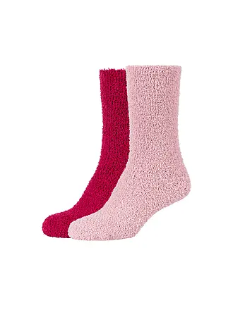 CAMANO | Damen Kuschelsocken Cosy 2er Pkg. | rosa